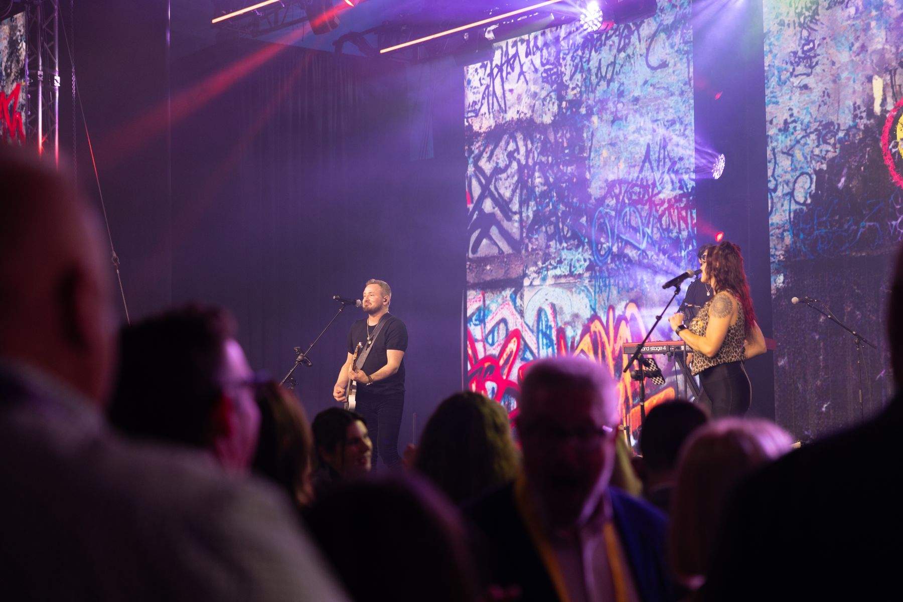 Nashville Cover Band performing live at a corporate event